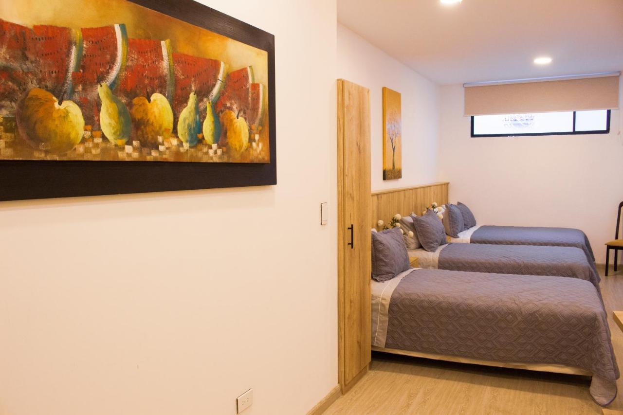 Apart Hotel Casa Blanca Cuenca Exteriör bild